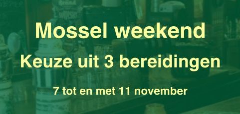 Mosselweekend bij Cafe de Stee