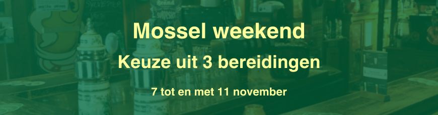 Mosselweekend bij Cafe de Stee