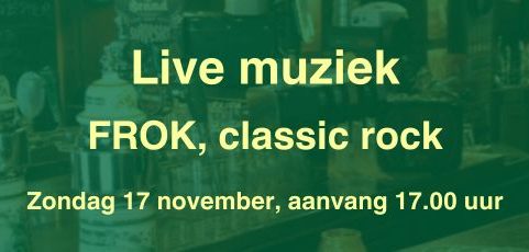 Live muziek bij Cafe de Stee