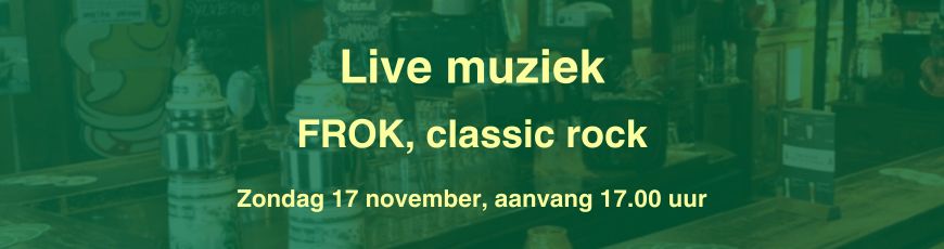 Live muziek bij Cafe de Stee